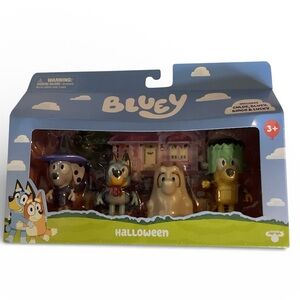 Bluey Halloween Figure Pack  New In Box